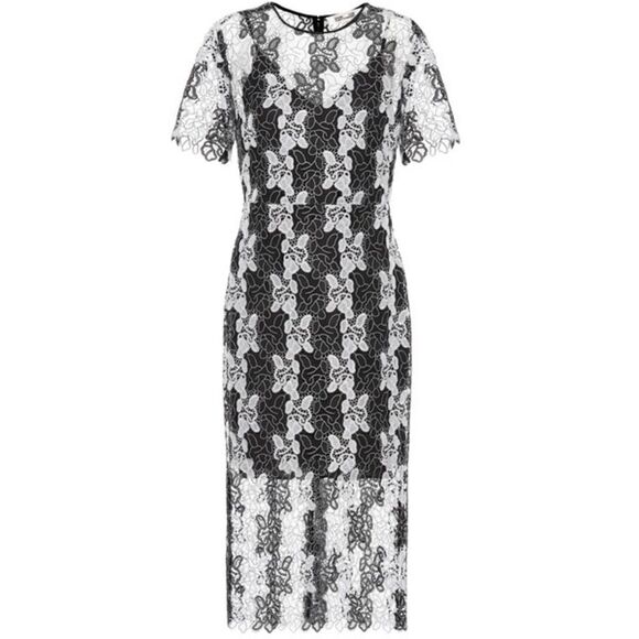 Diane Von Furstenberg Floral Guipure Lace Dress 4 - Picture 1 of 8